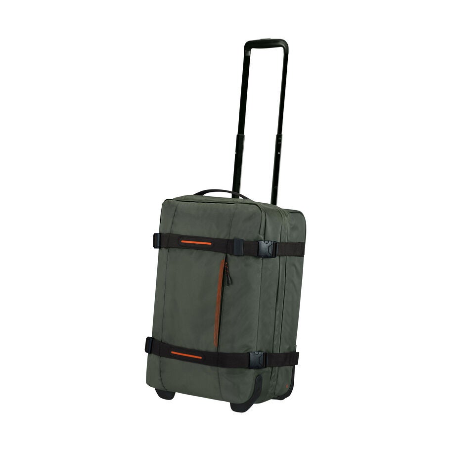 American Tourister Urban Track Small Wheeled Duffle (21.5") in the color Dark Khaki. image number 4
